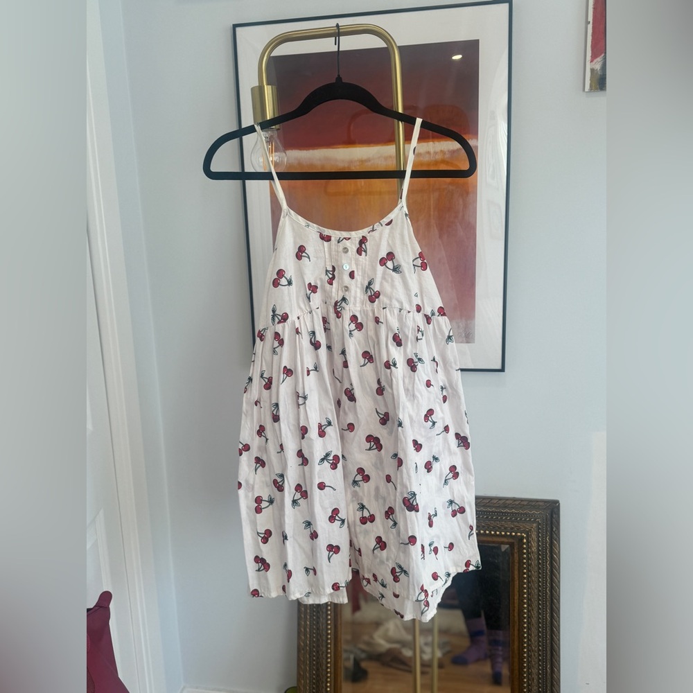 Cherry Print Sundress Size S